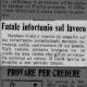 News (Fatality)-GOLD Nathan (Industrial Accident) News (Fatality)-GOLD Nathan (Industrial Accident)
