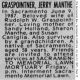 Obituary-GRASPOINTNER Geraldine (Thompson)