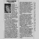 Obituary-HAMILTON Lonie W Obituary-HAMILTON Lonie W