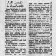 Obituary-LESLIE Jesse F Obituary-LESLIE Jesse F