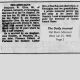 Obituary-OLIVE Benjamin W Obituary-OLIVE Benjamin W