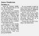 Obituary-SANDERSON James M Obituary-SANDERSON James M