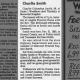Obituary-SMITH Charlie C Obituary-SMITH Charlie C