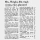 Obituary-WRIGHT Lera (Harrison)